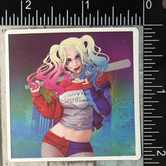 🌀10/$10🌀 The Joker Harley Quinn Reusable Waterproof Vinyl Sticker Decal - Picture 1 of 1